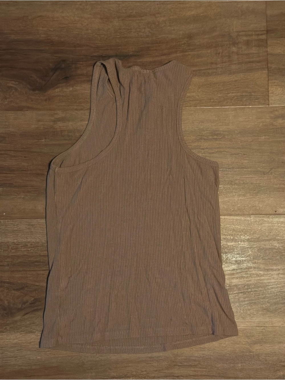 H&M Ribbed Racerback Tank Top - Picture 3 of 3